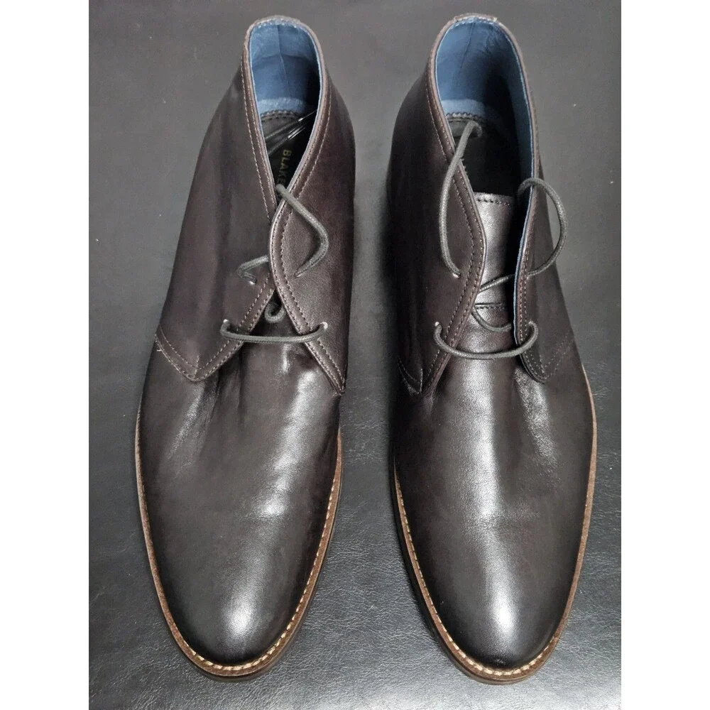 Sz 10 - Blake Mckay Chukka Boots Mens Brown Leather